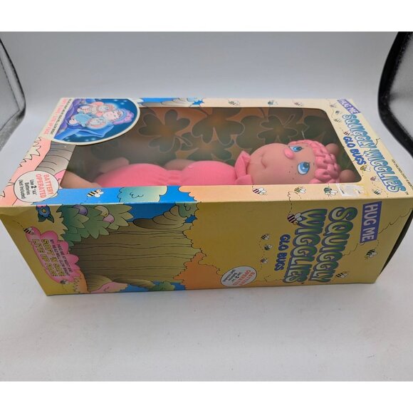 NOS 1985 Hug Me Squiggly Wigglies Glo Bugs Doll - Battery Operated Soft N Safe F - Picture 3 of 9